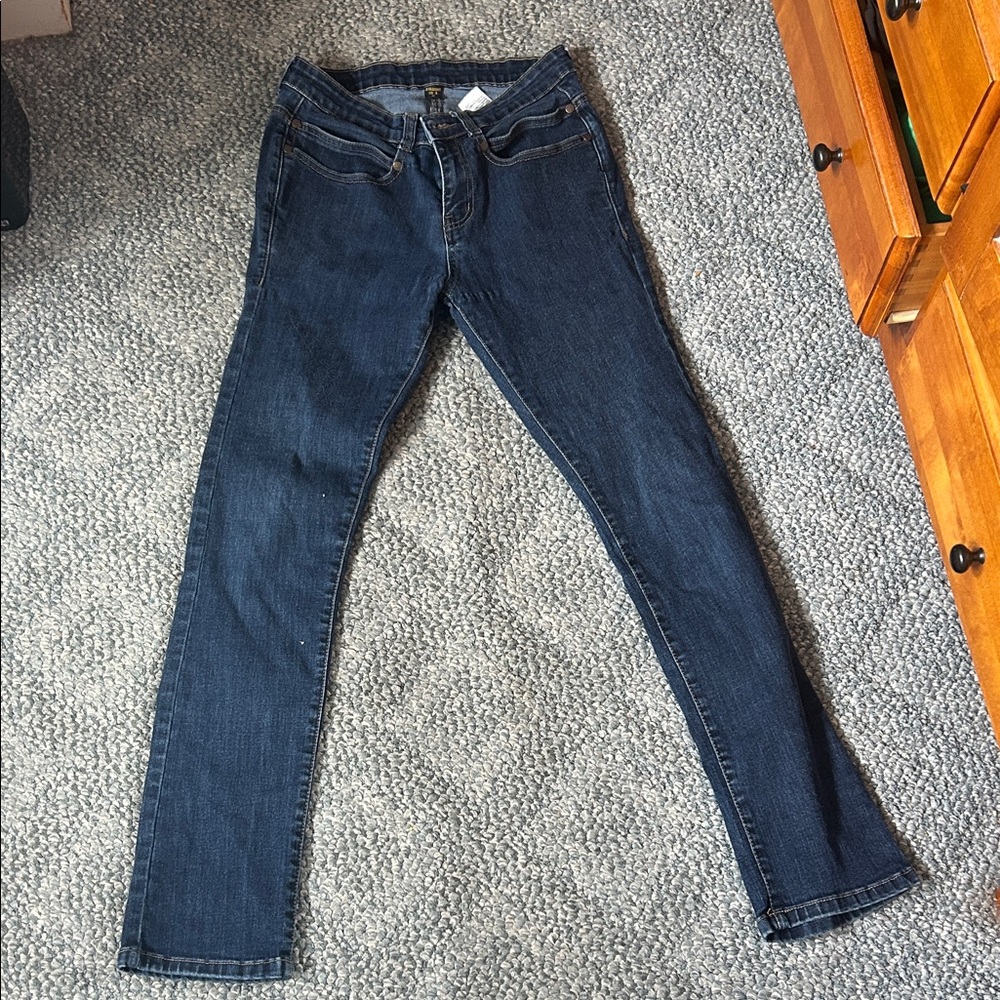 Radian Dark Blue Straight Leg Women's Jeans